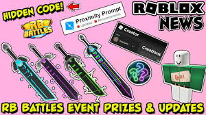 Roblox News Rb Battles Sword Prizes Gucci Clothing Events Updates A Hidden Code Youtube