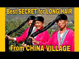 The secret of black and long hair for yao girls in china s guangxi. To Grow Long Hair Use This Best Secret From China Huangluo Village Youtube