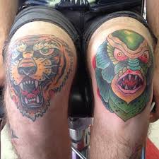 19 Knee Tattoo Designs Images And Pictures