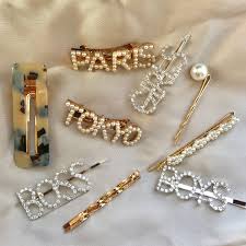 pearls clips and barettes barettes clips pearls moda taki kizsal seyler sac tokalari