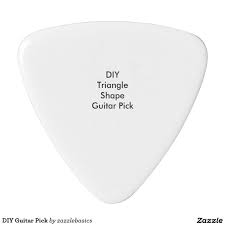Diy Guitar Pick Zazzle Com Guitar Pick Guitar Picks Diy Guitar Design