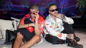 Don't keep it to yourself! Review J Balvin And Bad Bunny Are A Latin Pop Dream Team On Oasis Los Angeles Times