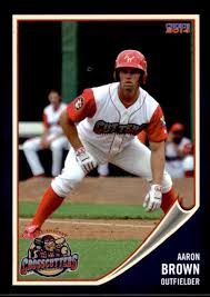 Aaron brown career batting statistics for major league, minor league, and postseason baseball. 2014 Williamsport Crosscutters Choice 4 Aaron Brown West Hills California Card Ebay