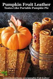 Pumpkin Fruit Leather A Fun And Easy Pumpkin Snack Recipe Fruit Leather Pumpkin Snack Dehydrator Recipes