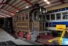 Black Diamon Reading Company Steam 2 2 2t At Kirkwood Missouri By Mitch Goldman Train Museum Model Trains Vintage Train