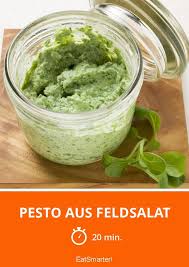 Pesto Aus Feldsalat Rezept Feldsalat Pesto Veganer Smoothie