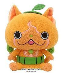 Yokai Watch Orange Nyan Plush Doll Japan Bandai Youkai Yo Kai Free Shipping New Animal Plush Toys Nyan Nyan Yo Kai Watch 2