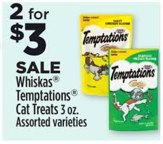 Temptations Cat Treats Coupon Sale 1 25 Bag At Dollar General This Weekl Cat Treats Classic Treats Treats