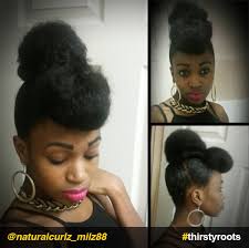 10 best mid length hairstyles with bangs to find your new self adding a bang is a great way to create a new style without the commitment of a drastic haircut or length change, says melinda danella, a hairstylist at inspire uptown salon, to glamour and suggest pairing blunt bangs with long bobs. 13 Natural Hair Updo Hairstyles You Can Create