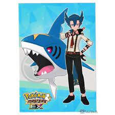 Pokemon Center 2020 Grimsley Sharpedo Pokemon Masters Ex Sticker Pokemon Pokemon Characters Pokemon Stickers