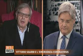 Poi i grandi scrittori, i filosofi e i poeti di vittorio sgarbi. Vittorio Sgarbi Coronavirus Non Avevo Titolo Dunque Mea Culpa