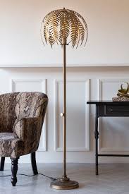 Fern Leaf Palm Tree Style Floor Lamp In 2020 Gold Floor Lamps Living Room Vintage Floor Lamp Unusual Floor Lamps