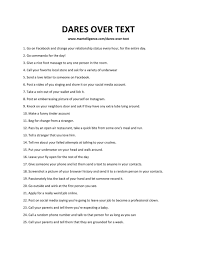 45 Best Dares Over Text This Is The Only List You Ll Need