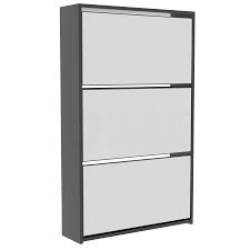 Maybe you would like to learn more about one of these? Welham 3 Drawer Mirrored Shoe Cabinet Cupboard Storage Stand Footwear Organiser Ebay