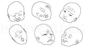 Baby yoda is about 50 years old but still seems like a newborn. How To Draw A Newborn Baby Step By Step Drawing Guide By Mauacheron Dragoart Com