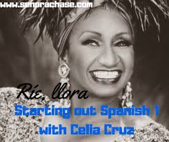 Discover celia cruz famous and rare quotes. Rie Llora Starting Off Spanish 1 With Celia Cruz Senora Chase
