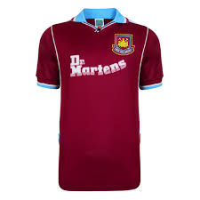 What material is this item made of? West Ham United 2000 Shirt West Ham United Retro Jersey Score Draw