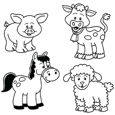 Farm Animal Coloring Pages To Print Out Farm Animal Coloring Pages Zoo Animal Coloring Pages Animal Coloring Books