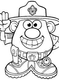 Mr potato head coloring page | free printable coloring pages. Mr Potatohead Coloring Page Potato Head All Kids Network