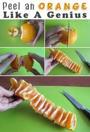 How to enjoy life in a way that most people don't. Diy Life Hacks Crafts Peel An Orange Like A Genius Food Fruit Diy Diy Ideas Easy Diy How To Tips Tutorials Life Hacks Life Hack Food Tutorial Diypick Com