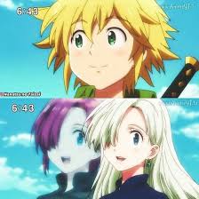 Teammeliodas Instagram Posts Gramho Com All seven deadly sins with hawk and liz in front of the boar hat.
