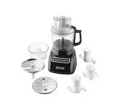 Kitchenaid 7 cup food processor kfp0719 contour silver. Kitchenaid 9 Cup Food Processor Onyx Black Qvc Com