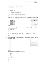 Soal dalam bentuk pdf, sobat bisa mendownloadnya dulu, setelah itu baru mempelajarinya. Soal Unbk Matematika Smk 2018 Dan Kunci Jawabannya Masnurul