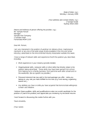 Wow your future employer with this simple cover letter example format. Sample Cover Letter For Job Application Edit Fill Sign Online Handypdf