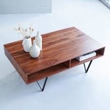 The elegant design will make this coffee table the focal point of any room. Tikamoon Metric Solid Sheesham Coffee Table