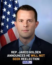 Rep. Jared Golden announced Wednesday he is not seeking reelection after  serving eight years in Congress, according to a report.