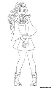 Descendants Coloring Page Descendants Coloring Pages Coloring Pages To Print Printable Coloring Pages