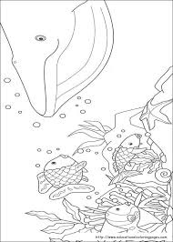 Print out the file on a4 or letter size paper or cardstock. Rainbow Fish Coloring Pages Free For Kids