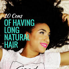 Oil gives hair extra shine. 10 Cons Of Having Long Natural Hair