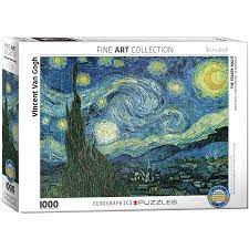 Puzzle 1000 teile wasgij christmas 16: Sternennacht Van Gogh Puzzle 1000 Teile Puzzles Jetzt Im Shop Bestellen Close Up Gmbh