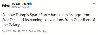 Space force, america's newest military branch, made headlines on friday with the news that its members will henceforth be known as. Social Media Goes Wild With Memes After Unveiling Of Space Force Guardians Daily Mail Online