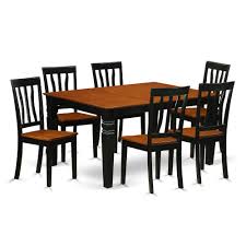 kitchen table and 6 wood kitchen chairs