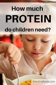 How Much Protein Do Children Need Feeding Bytes Raising Healthy Kids Kids Nutrition Protein