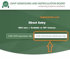 Jamb direct entry form for 2021/2022 is officially out. Jamb Result Checker 2021 2022 Out On Jamb Portal See How To Check With Jamb Registration Number Only