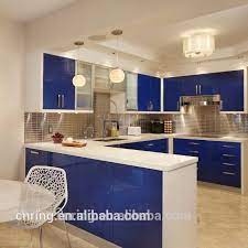 Looking for where to buy surplus unfinished kitchen cabinets for your home? Blue Color Home Kitchen Furniture Pop Modern Knotty Pine Cabinets Furniture Kitchen Cabinet View Knotty Pine Cabinets Furniture Lingyin Product Details From Guangzhou Lingyin Construction Materials Ltd On Alibaba Com