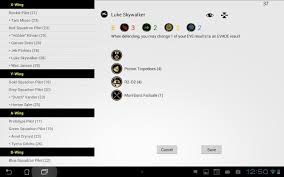 A free mode is also available by checking the free checkbox allowing to not restrict the creations. X Wing Squad Builder For Android Apk Download