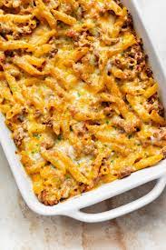 One of my easiest ground beef recipes, it's perfect for a weeknight dinner. Simple Ground Beef Casserole Salt Lavender