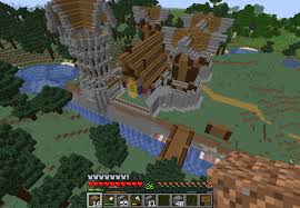 There are several ways to earn a cape in minecraft.v161654_b01. A Castle With A Canal I Made Minecraft