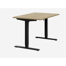 Great savings & free delivery / collection on many items. Zoom Electric Height Adjustable Desk Urban Oak Top Black Frame W1400 X D800