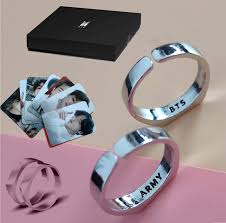 See results from the kpop idols with 'jin' in their name quiz on sporcle, the best trivia site on the internet! Bts Ring Army Gifts Merchandise Suga Jungkook Jimin V Rap Jhope Jin Kpop Fans Jewelry Buy Online In Germany At Desertcart De Productid 26589637
