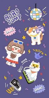 Free Kpop Printable Bts Bt21 Lined Paper Seni Buku In 2021 Seni Buku Wallpaper Kawaii Galaxy Wallpaper