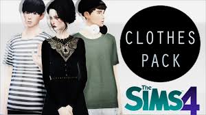 The sims 4 custom content pack 1000+ cc folder☆. Clothes Pack Pack De Ropa Sims 4 Youtube