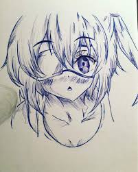 How to draw an anime eye step by step. Pen Sketch Romance Anime Amino