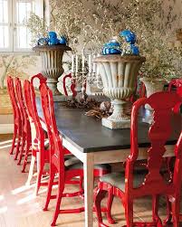 Inspiring Interiors Painted Dining Chairs Red Dining Chairs Red Painted Furniture