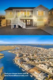 Coastal Home For Sale In Ocean County Lagoon Access Private Deck Waterfront Homes Waterfront Homes For Sale Waterfront Property For Sale