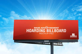 Free Outdoor Mass Advertisement Hoarding Billboard Mockup Psd Billboard Mockup Mockup Psd Mockup